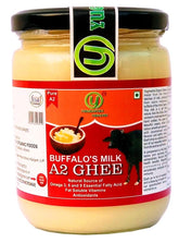 100% Natural Buffalo' S Milk A2 Ghee By Yugmantra Organic Foods | Natural & Healthy Cultured Desi Ghee Perfect For Improving Skin Glow | (500ml) 16.9 Ounce | Jar Pack